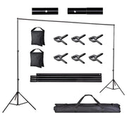 TheLAShop 7x10 ft Backdrop Stand for Party Decorations Portable Support Image