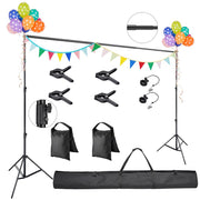 TheLAShop 9.5x10 ft Backdrop Stand Photo Studio Party Baby Shower Decor Image