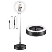 TheLAShop 10" Dimmable Ring Light Collapsible Stand for Travel Image