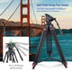 TheLAShop Pro Camera Tripod Kit Video Tripod 71" 3-Stage w/ Fluid Head Image