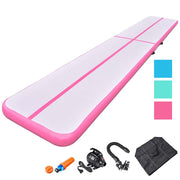 TheLAShop 20 ft Air Gymnastics Mat Track with Pump 6" Thick Image