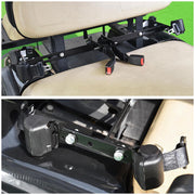 TheLAShop Golf Cart Universal Retractable 4 Seat Belts Bracket Kit Image