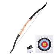 TheLAShop 65" 30 lb Archery Recurve Bow Sport Bear Hunting Takedown Image