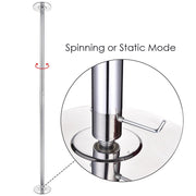 TheLAShop Spinning Static Dance Pole Portable Removable Pole 45mm Image