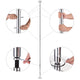 TheLAShop Spinning Static Dance Pole Portable Removable Pole 45mm Image