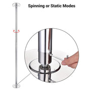 TheLAShop Dance Pole Static and Spinning Dance Pole 45mm Image