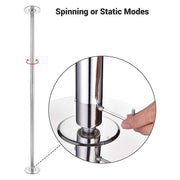 TheLAShop 10.8 ft Pole Spinning Dance Pole for Home Removable 45mm Image