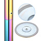 TheLAShop 10 ft Spinning Strip Pole Kit Removable 45mm Mermaid Multi-color Image