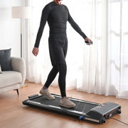 TheLAShop Ultra-thin Folding Treadmill with Remote Running Machine Image