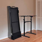 TheLAShop Electric Treadmill with Desk Workstation Image