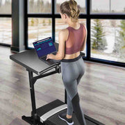 TheLAShop Electric Treadmill with Desk Workstation Image