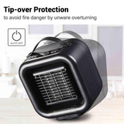 TheLAShop Portable Electric Cat Space Heater & Fan 1000w Image