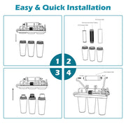 TheLAShop 21pcs Replacement Water Filter for Reverse Osmosis System Image