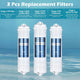 TheLAShop Water Filter Replacement PP Sediment, GAC Filter, CTO Filter Image