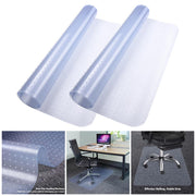 TheLAShop 46" x 60" (1/8" Thick) PVC Studded Chair Mat for Low Pile Carpet, 2ct/pk Image