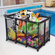 TheLAShop Pool Float Storage Bin Mesh with Pockets Extra Large 48x30 Image