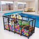 TheLAShop Rolling Pool Float Storage Mesh Toy Raft Bin 65x30x33 Image