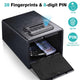 TheLAShop Biometric Digital Gun Pistol Drawer Safe Box Fingerprint Image