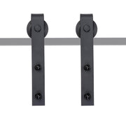 TheLAShop 2X Sliding Barn Door Roller Replacement I Style Arrow Style Opt, Black I Style Image