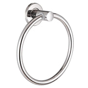 TheLAShop Wall Mounted Towel Ring Holder Stainless Steel Chrome Finish Image