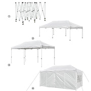 TheLAShop 10'x20' Pop Up Canopy Tent with Windows Instant Shelter Image