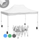 TheLAShop Waterproof Pop Up Canopy COMML. Instant Canopy 10x15 CPAI-84 Image