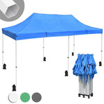 TheLAShop Waterproof Pop Up Canopy COMML. Instant Canopy 10x20 CPAI-84 Image