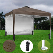 TheLAShop 10x10 Pop Up Canopy Tent Instant Shelter Image