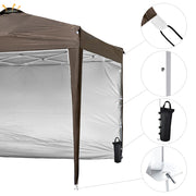 TheLAShop 10x10 Pop Up Canopy Tent Instant Shelter Image