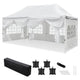 TheLAShop 10'x20' Pop Up Canopy Tent with Windows Instant Shelter Image