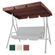 TheLAShop Outdoor Patio Swing Canopy Replacement 76x44in Image