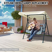 TheLAShop Outdoor Patio Swing Canopy Replacement 72x53in Image