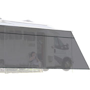 TheLAShop RV Awning Shade Screen with Zipper 19'Wx8'H Trailer Mosquito Net Image