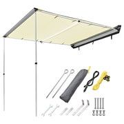 TheLAShop Car Awning with Light 8' 1" x 6' 7" SUV Side Awning Image