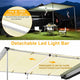 TheLAShop Car Awning with Light 8' 1" x 6' 7" SUV Side Awning Image