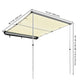 TheLAShop Car Awning with Light 8' 1" x 6' 7" SUV Side Awning Image