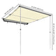 TheLAShop Car Awning with Light 8' 1" x 7' 1" SUV Side Awning Image