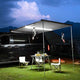 TheLAShop Car Awning with Light 8' 1" x 7' 1" SUV Side Awning Image