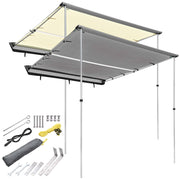 TheLAShop Car Awning with Light 8' 1" x 7' 1" SUV Side Awning Image