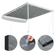 TheLAShop 4' 7" x 6' 7" Car Awning Canopy (4.5'x6') UV50+ PU2,000mm Image