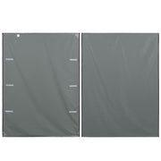 TheLAShop 4' 7" x 6' 7" Car Awning Canopy (4.5'x6') UV50+ PU2,000mm Image