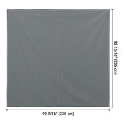 TheLAShop 7' 7" x 8' 2" Car Awning Canopy (7.5'x7.7') UV50+ PU2,000mm Image