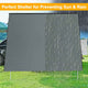 TheLAShop 6' 7" x 8' 2" Awning Shade Screen (6.4'x6.7') Image