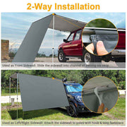 TheLAShop 4' 7" x 6' 7" Awning Shade Screen Image