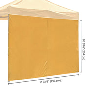 TheLAShop Canopy Sidewall Tent Walls 1080D 9'7"x6'8"(1pc./pack) Image