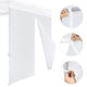 TheLAShop Canopy Sidewall with Zipper 1080D 9'7"x6'8"(1pc./pack), White Image