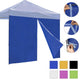 TheLAShop Canopy Sidewall Tent Walls with Zipper 1080D 10x7ft(1pc./pack) Image