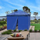 TheLAShop Canopy Sidewall Tent Walls with Zipper 1080D 10x7ft(1pc./pack) Image