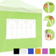 TheLAShop Canopy Tent Sidewall with Window 1080D 9'7"x6'8"(1pc./pack) Image