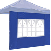 TheLAShop Canopy Tent Sidewall with Window 1080D 9'7"x6'8"(1pc./pack), Blue Image